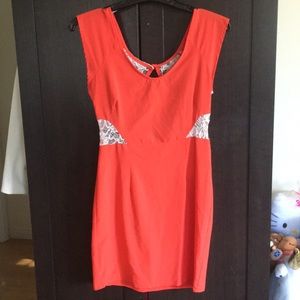 Lulu's red/orange dress